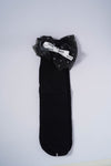 Socks with Polka Dot Bow