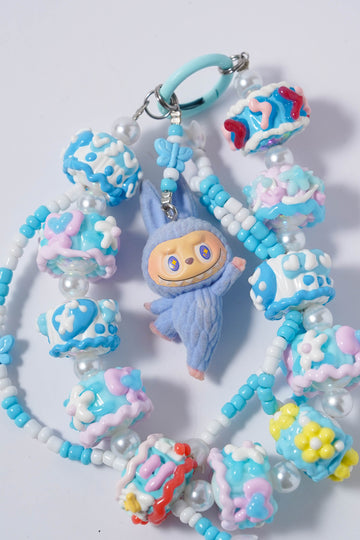 Kawaii Pastel Star & Heart Phone Charm