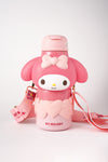 My Melody Water Bottle with Strap