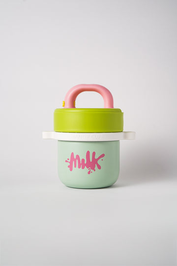 Straw Sippy Cup Water Bottle with Strap