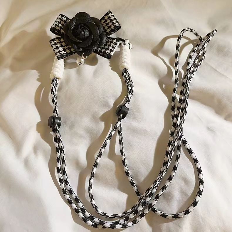 Vintage Rose Crossbody Phone Lanyard Sling