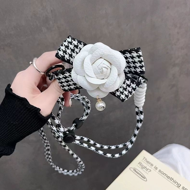 Vintage Rose Crossbody Phone Lanyard Sling