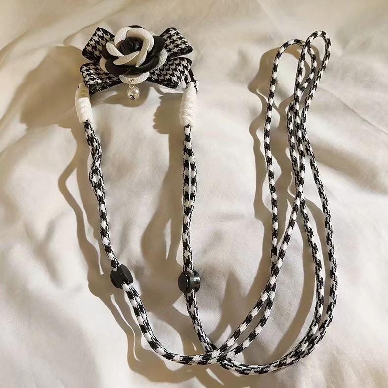 Vintage Rose Crossbody Phone Lanyard Sling