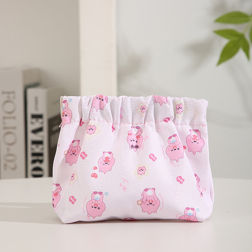 Kawaii Avocado Mini Pouch – Cute Aesthetic Coin & Makeup Bag