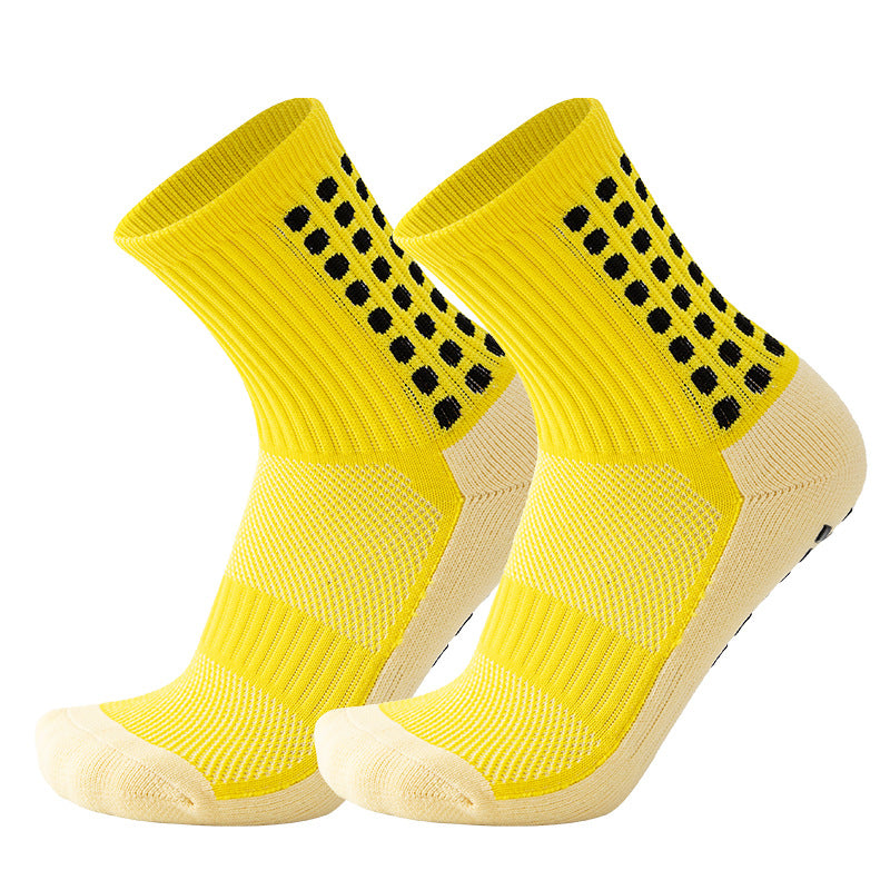 GripPro Anti-Slip Sports Crew Socks