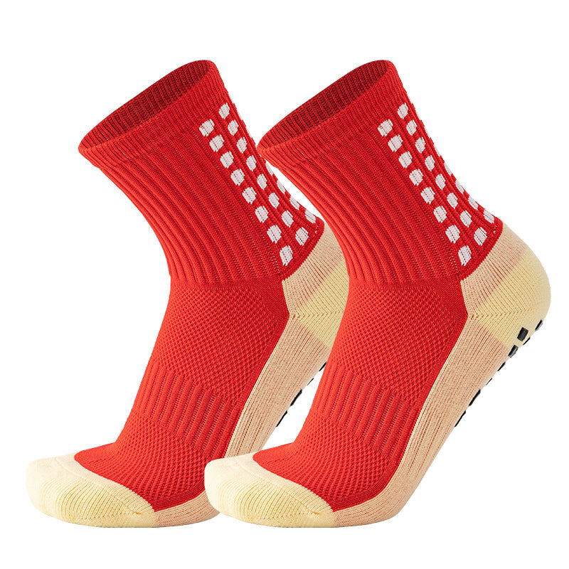 GripPro Anti-Slip Sports Crew Socks