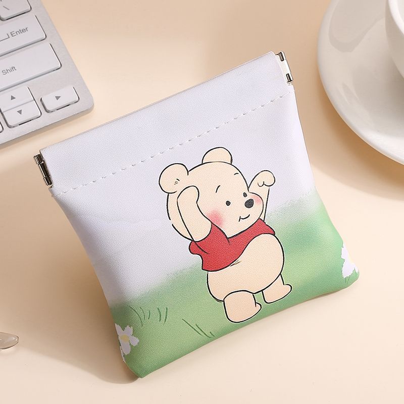 Cute Bear Mini Pouch – Kawaii Cartoon Coin & Makeup Organizer