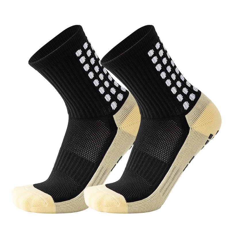 GripPro Anti-Slip Sports Crew Socks