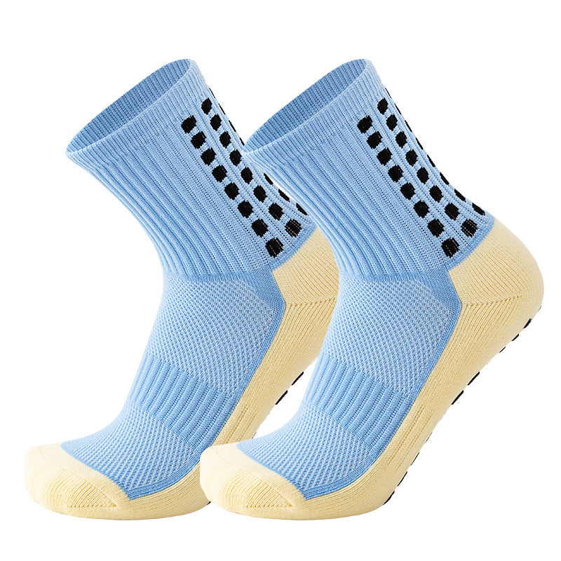 GripPro Anti-Slip Sports Crew Socks