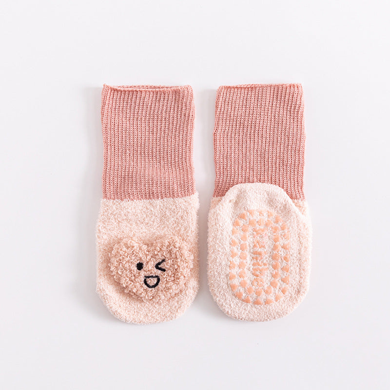 Soft Plush Anti-Slip Baby Socks Set