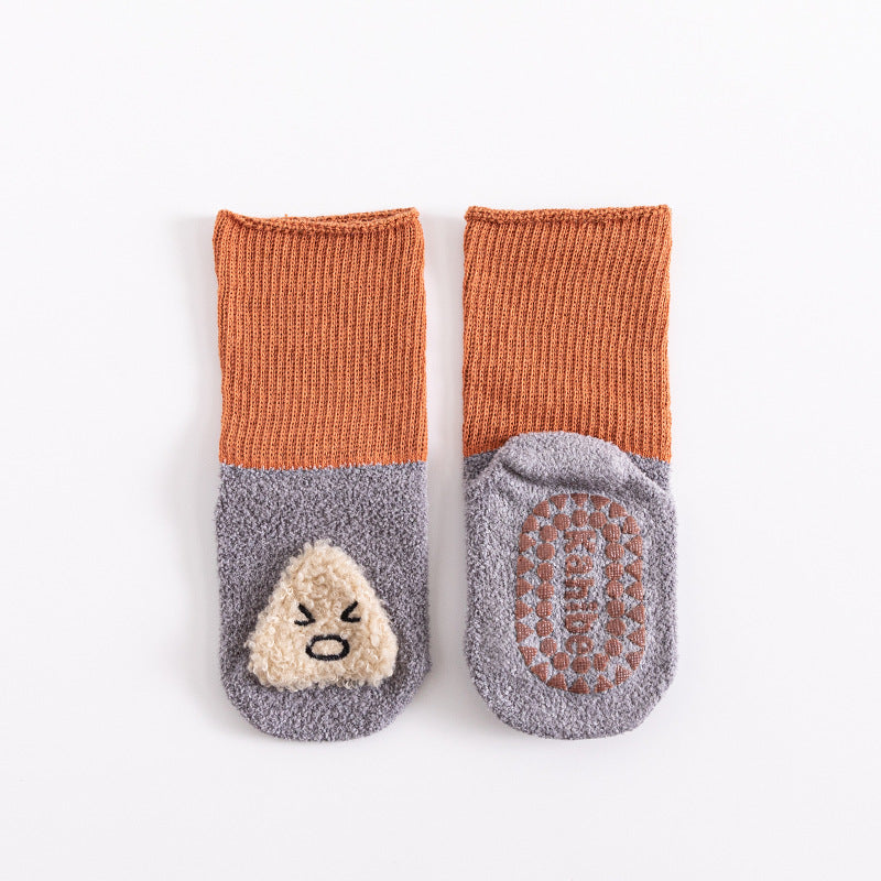 Soft Plush Anti-Slip Baby Socks Set