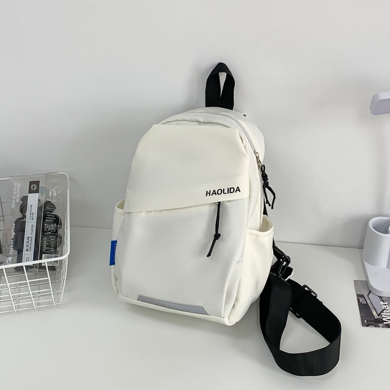 Sky Blue Minimal Aesthetic Backpack