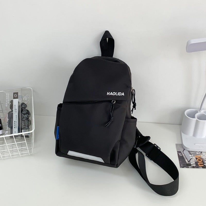 Sky Blue Minimal Aesthetic Backpack