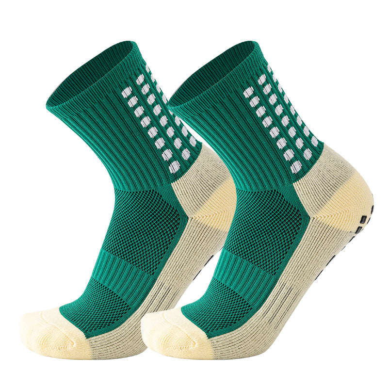 GripPro Anti-Slip Sports Crew Socks