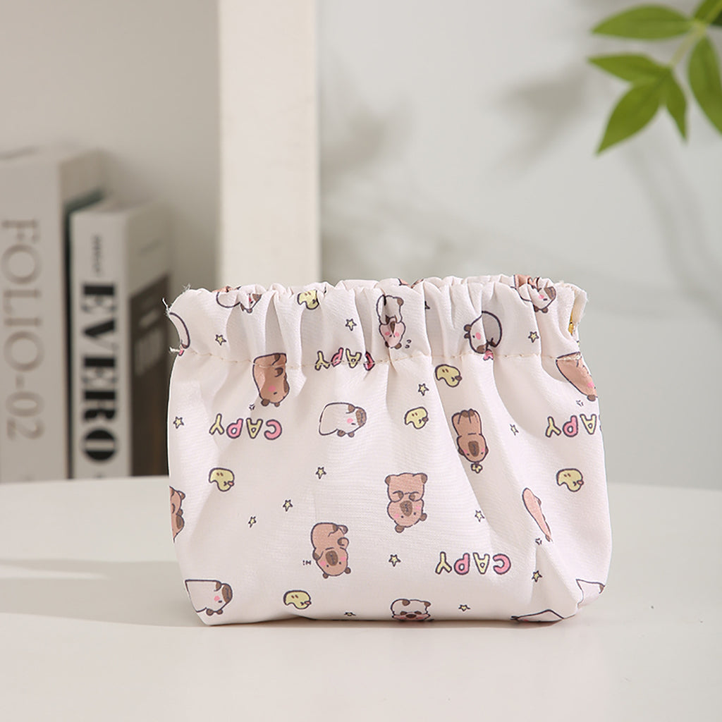 Kawaii Avocado Mini Pouch – Cute Aesthetic Coin & Makeup Bag