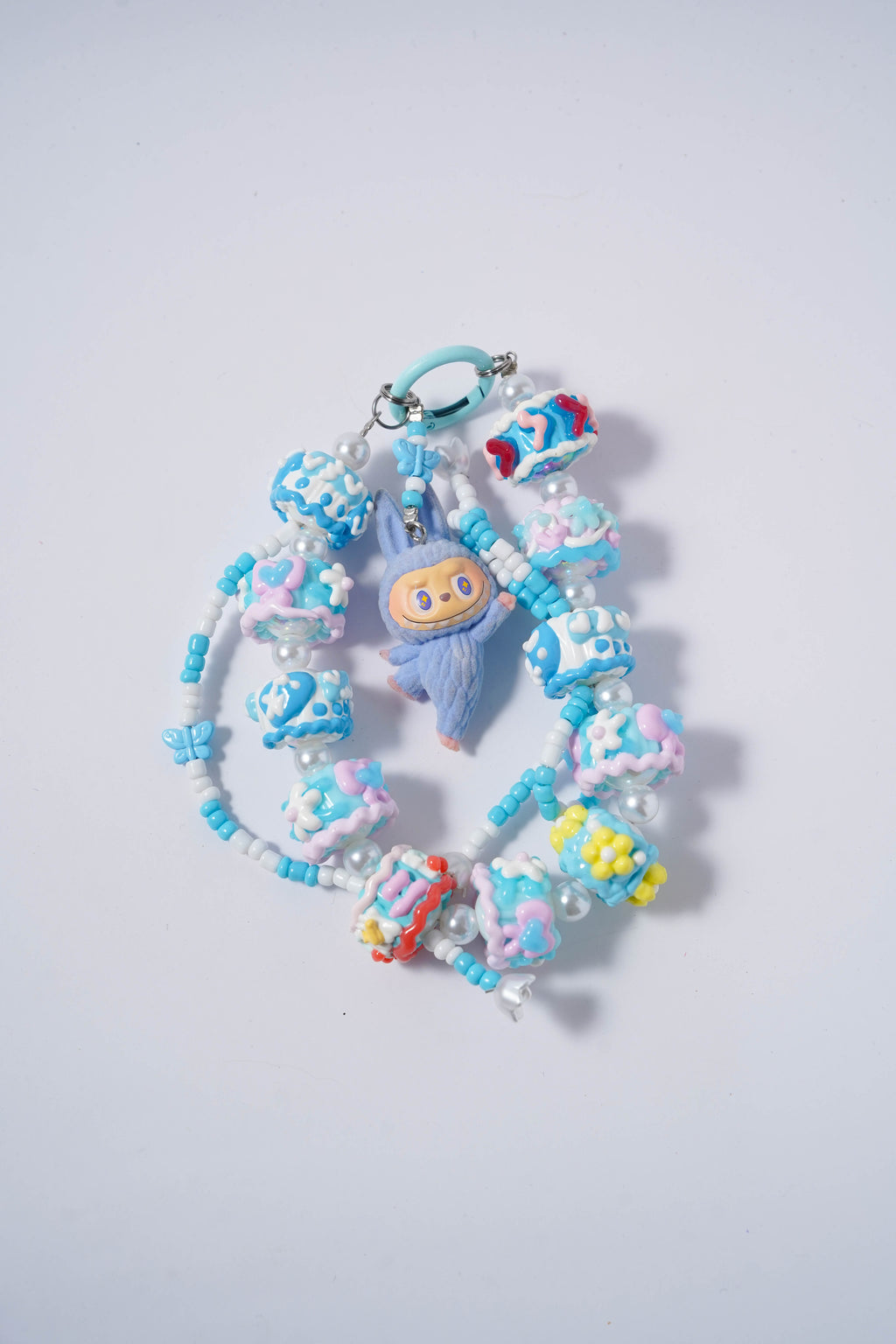 Kawaii Pastel Star & Heart Phone Charm