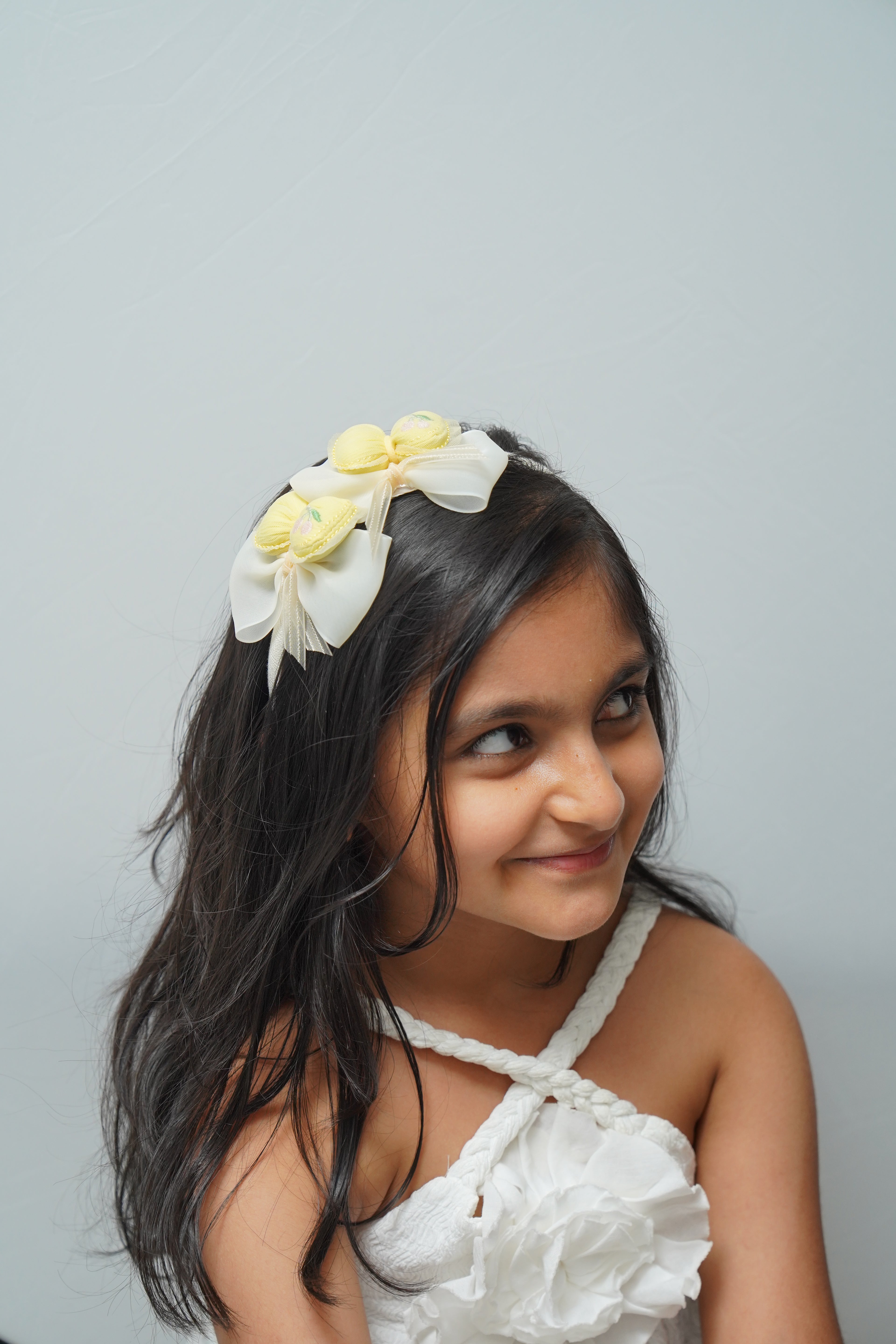 Embroidered Cherries Hairband
