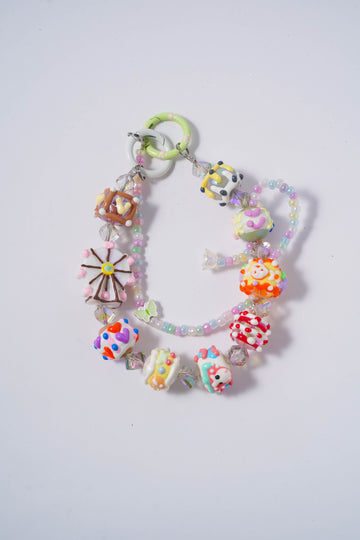 Ferris wheel beaded Charm