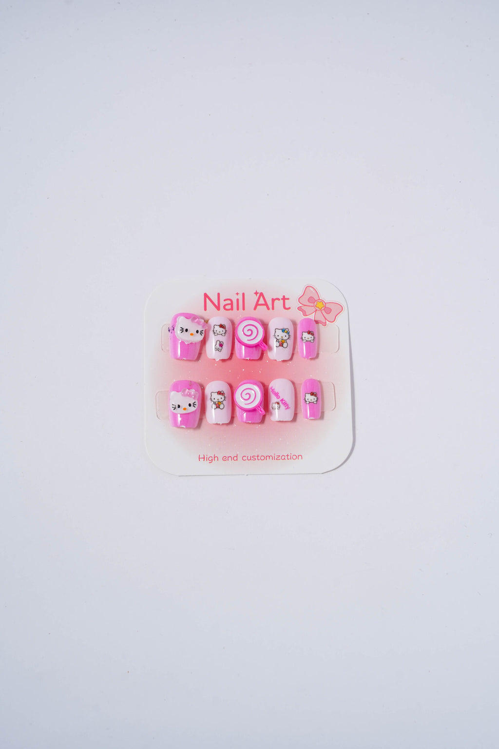 Hello Kitty candy Nails