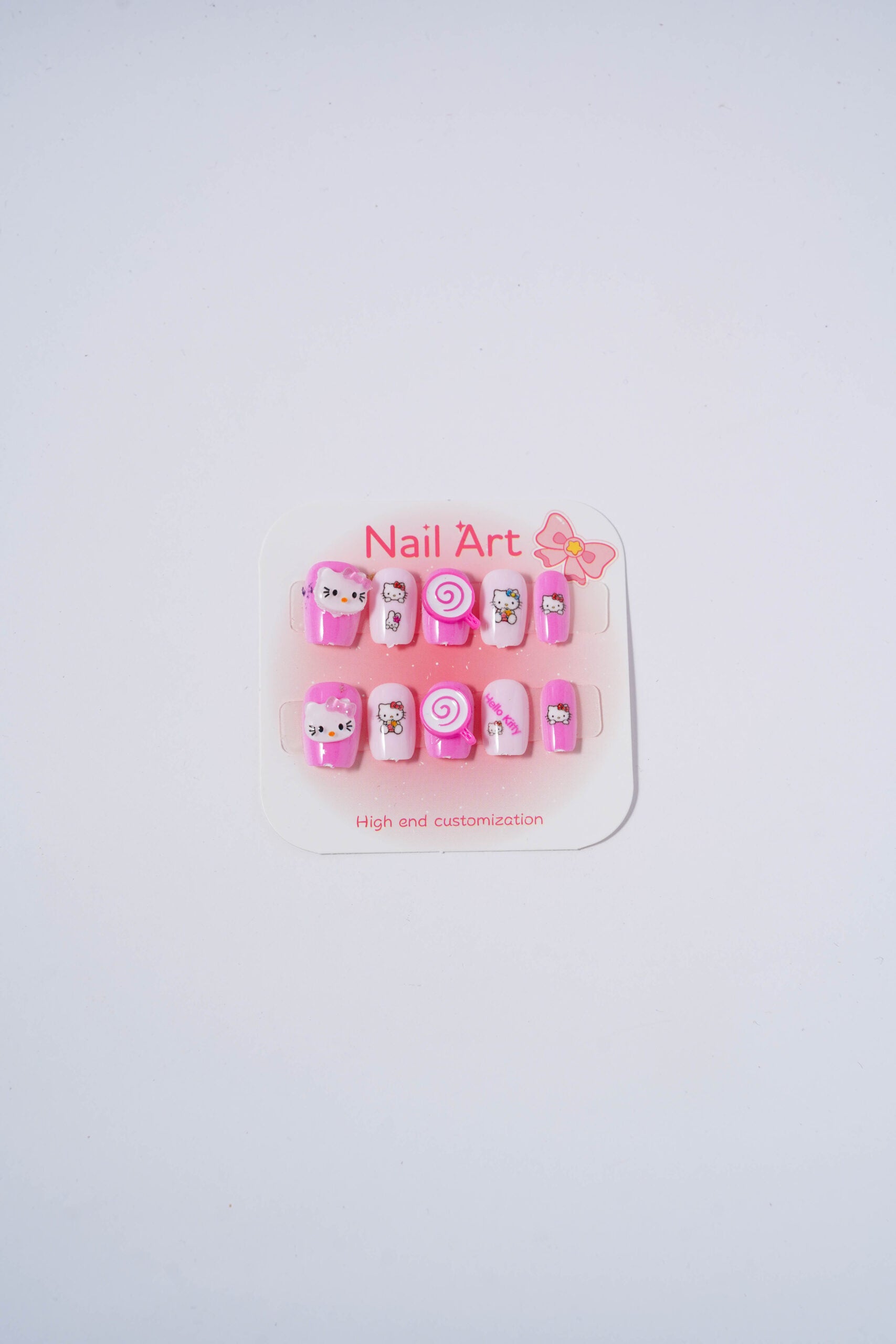 Hello Kitty candy Nails