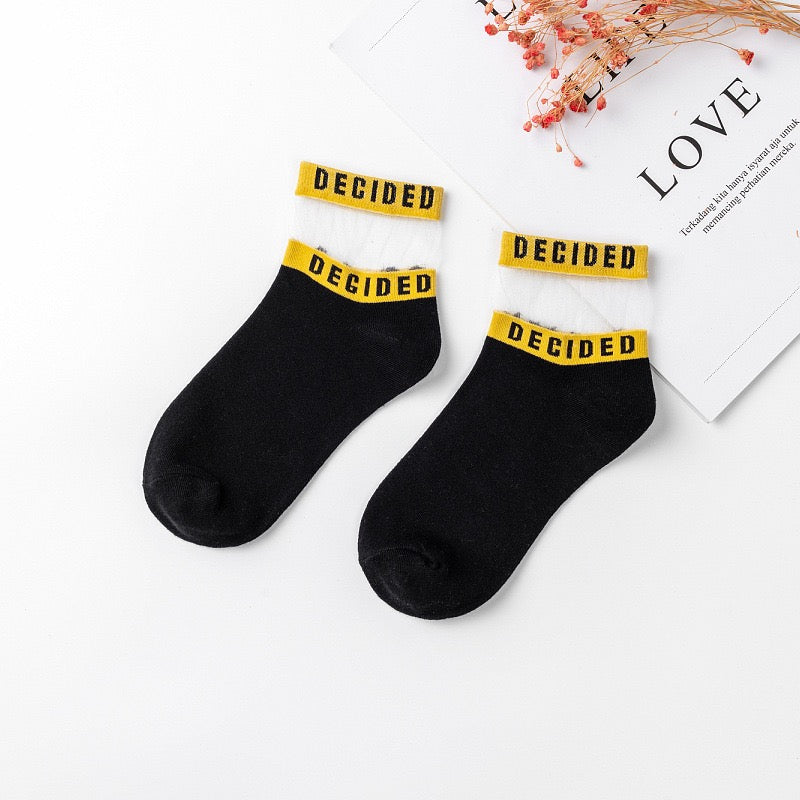 Girls secured Band Ankle Socks