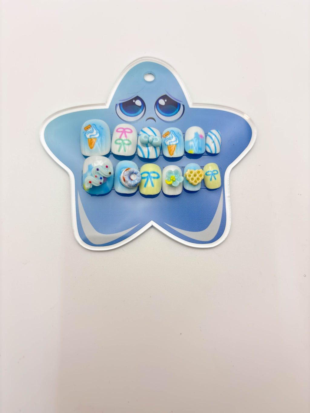 Cute Pastel Ocean Press-on Nails