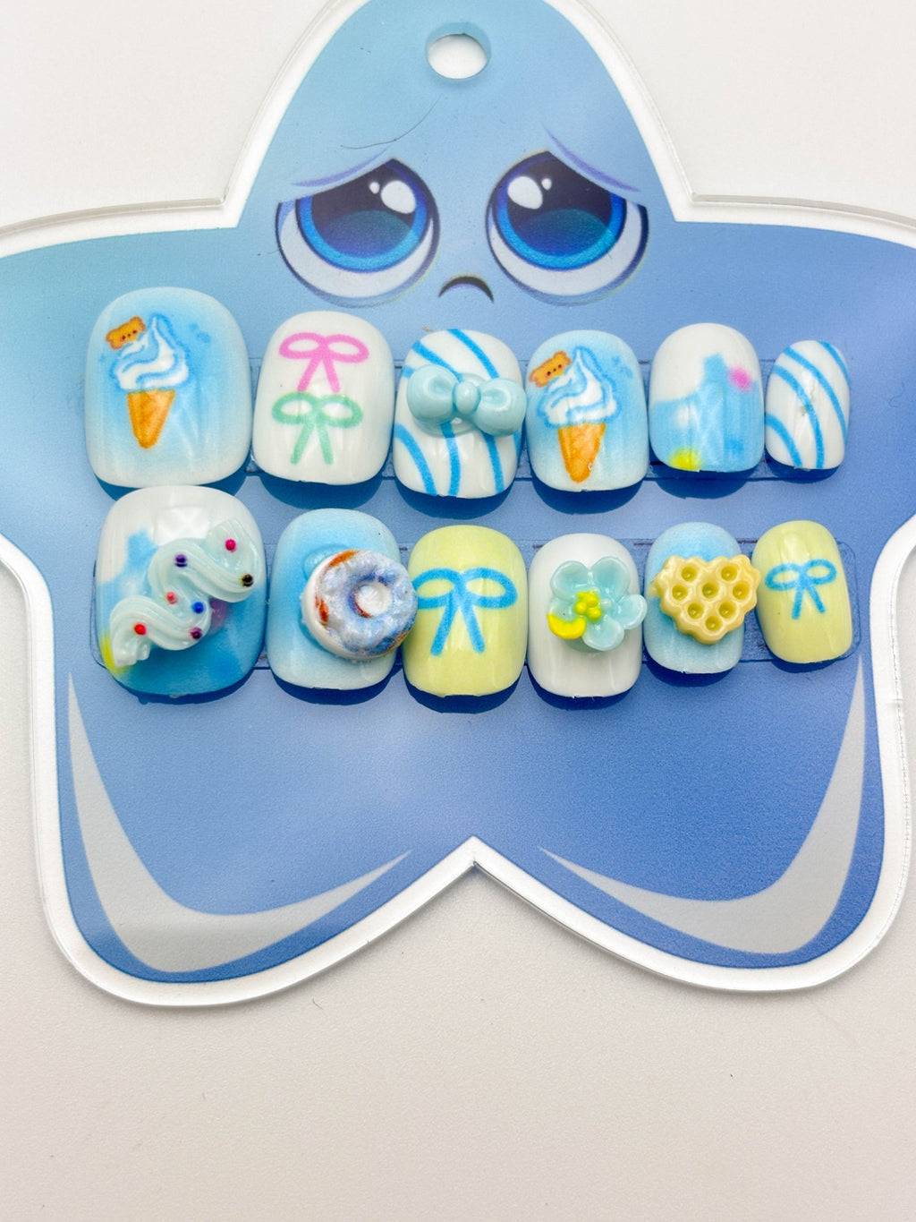 Cute Pastel Ocean Press-on Nails