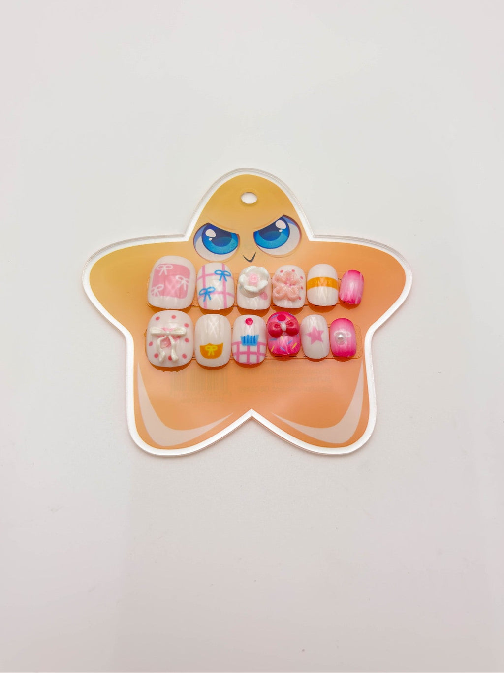 Star Kawaii Press-On Nails Set