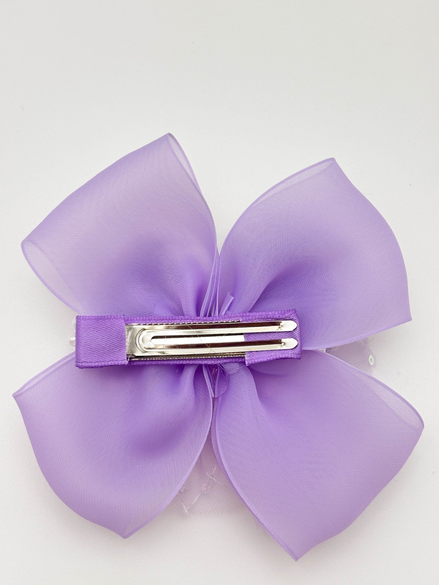 Pearl Bow Hair Claw Clip