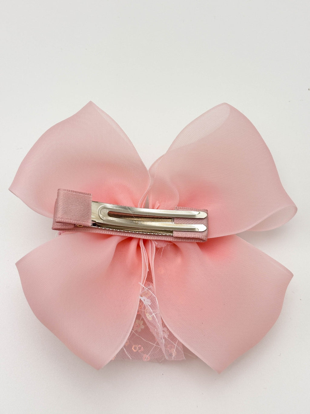 Pearl Bow Hair Claw Clip