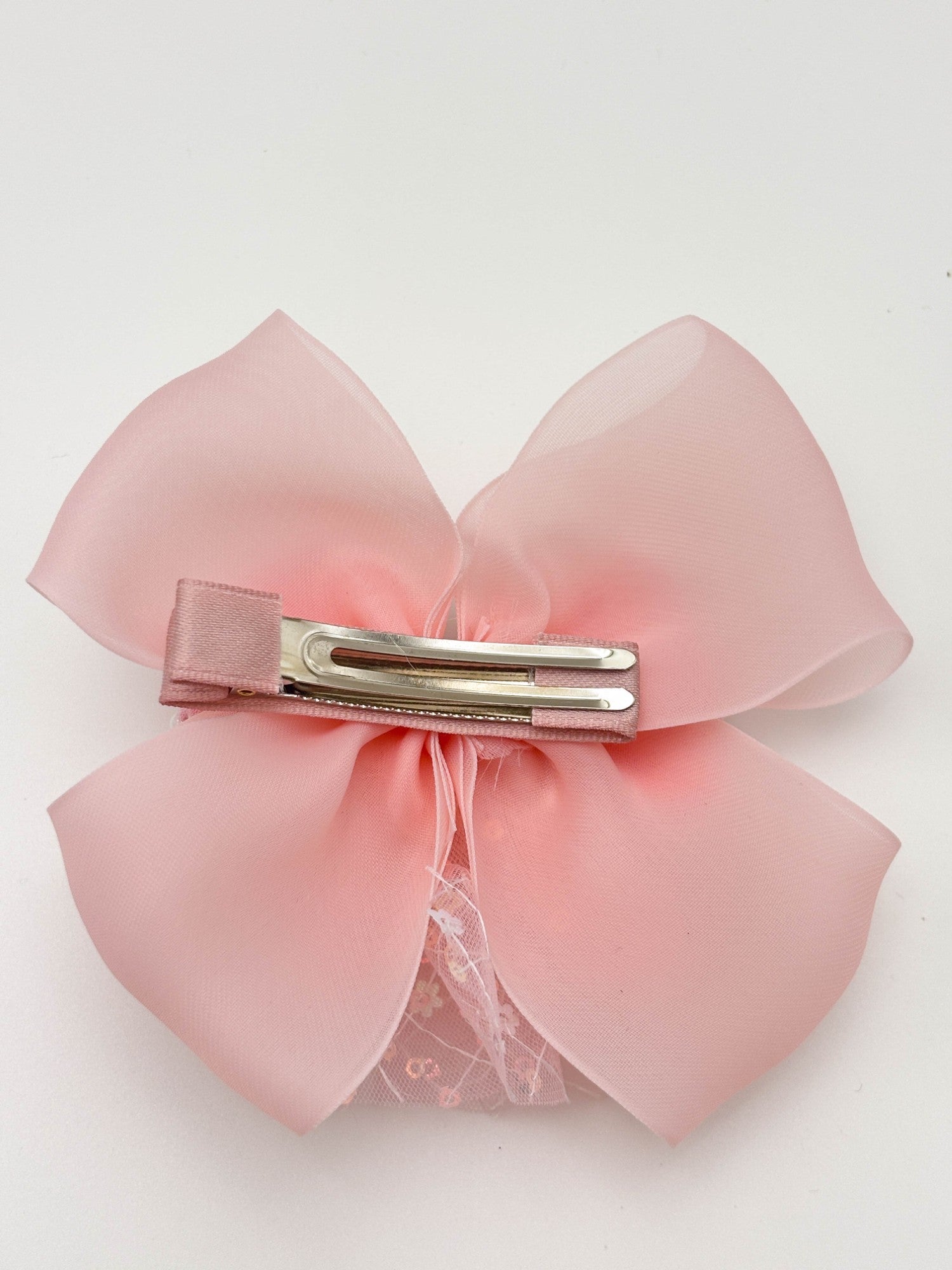 Pearl Bow Hair Claw Clip