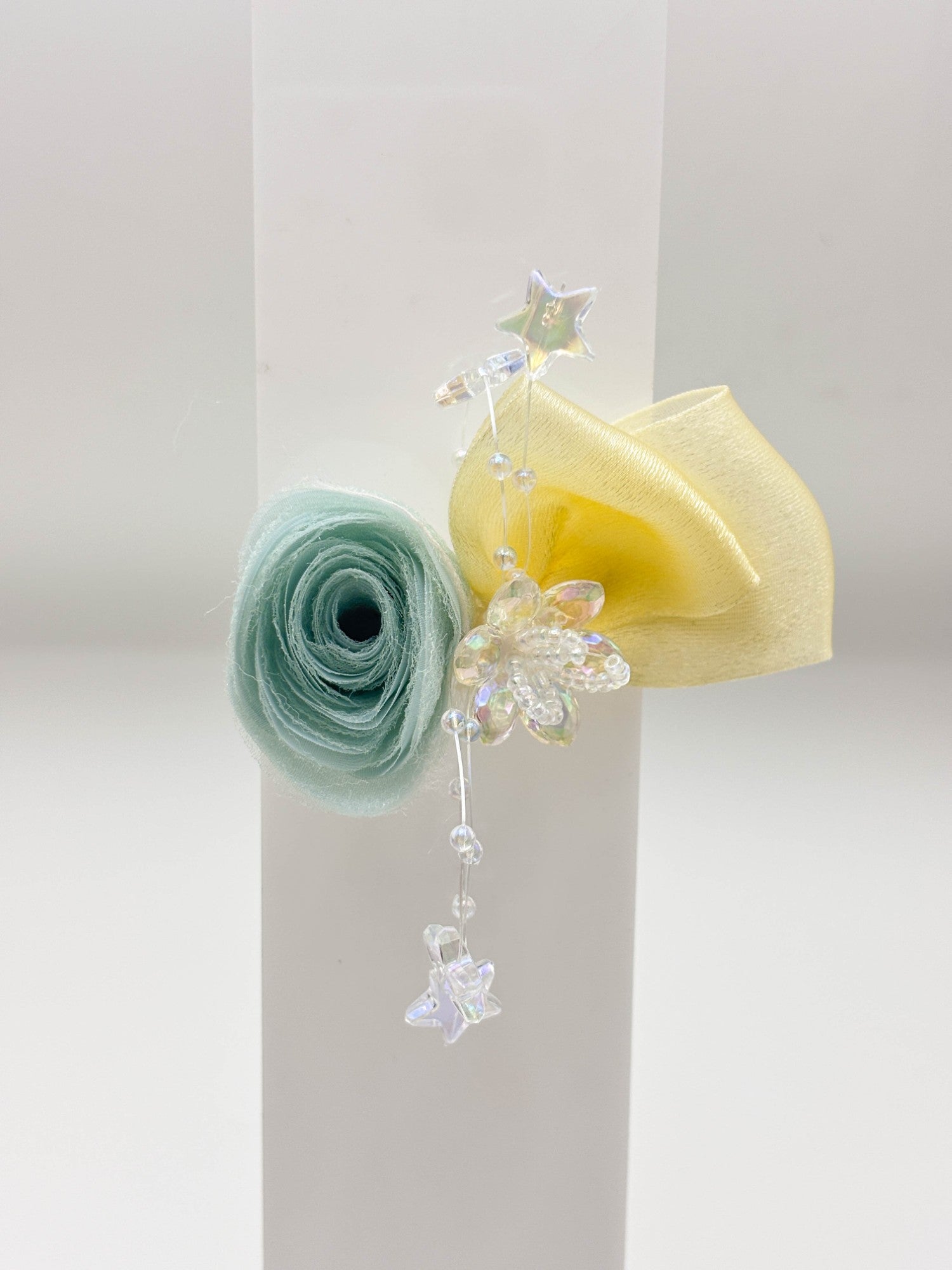 Floral Hair Claw Clip