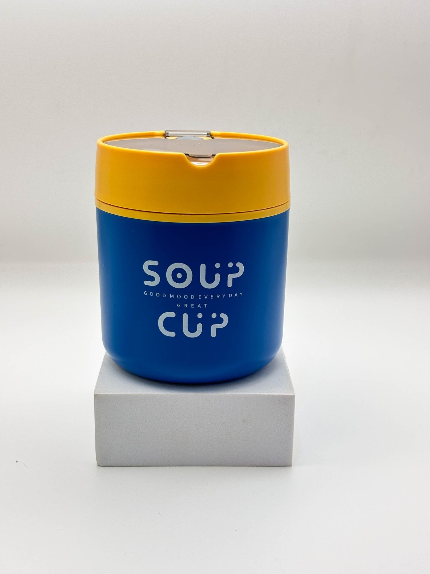 Insulated Soup Cup with Lid – Cute Travel Food Jar