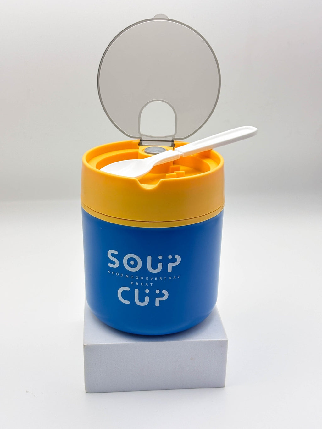 Insulated Soup Cup with Lid – Cute Travel Food Jar