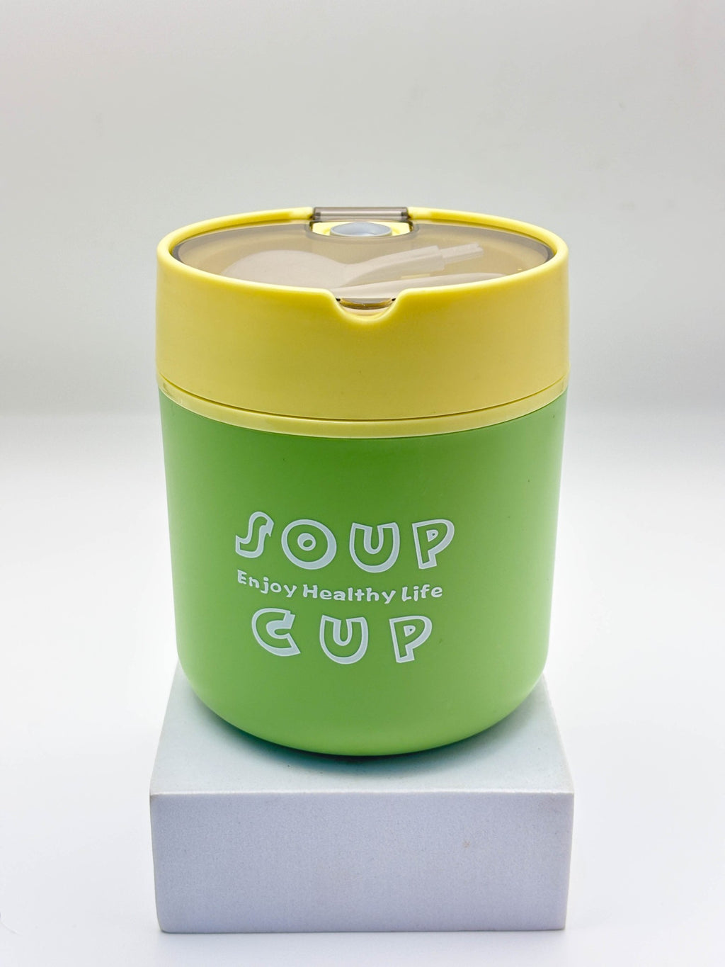 Insulated Soup Cup with Lid – Cute Travel Food Jar