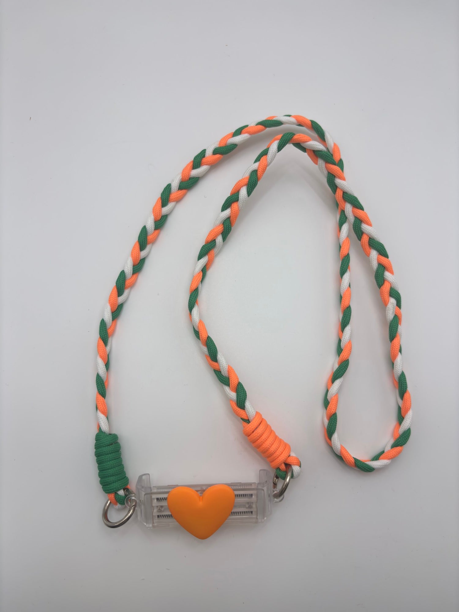 Pastel Heart Phone Lanyard – Cute Adjustable Neck Strap
