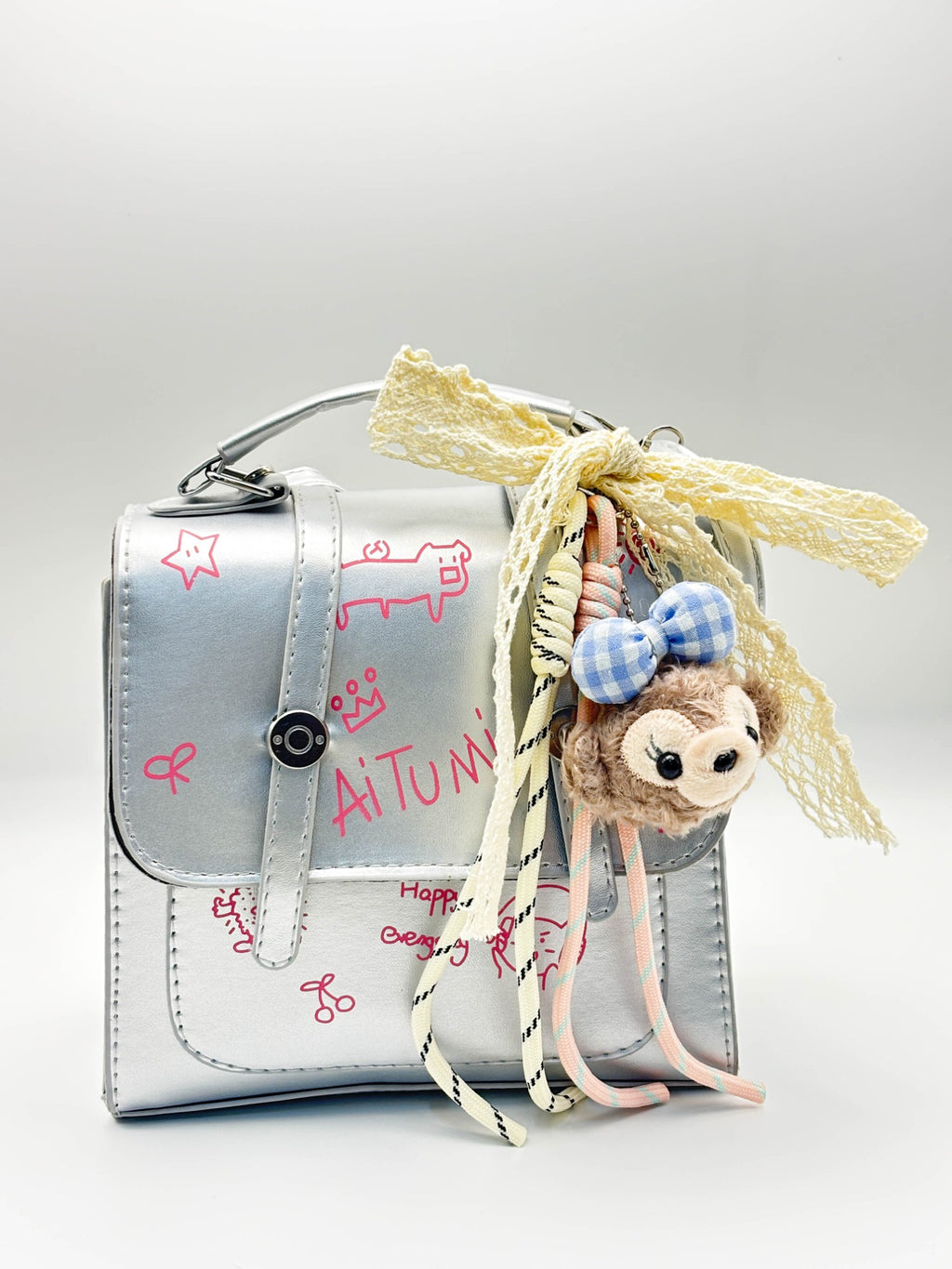 Kawaii Mini Charm Crossbody Bag