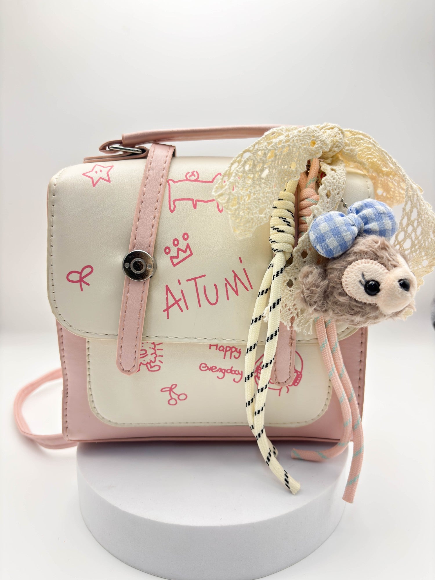 Kawaii Mini Charm Crossbody Bag