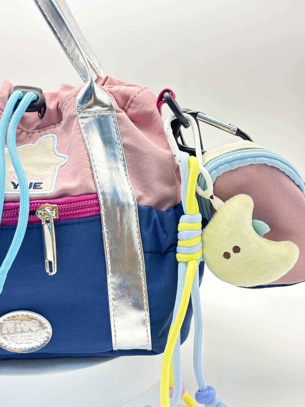 Cute Drawstring Mini Tote Bag for Girls – Trendy Casual Handbag