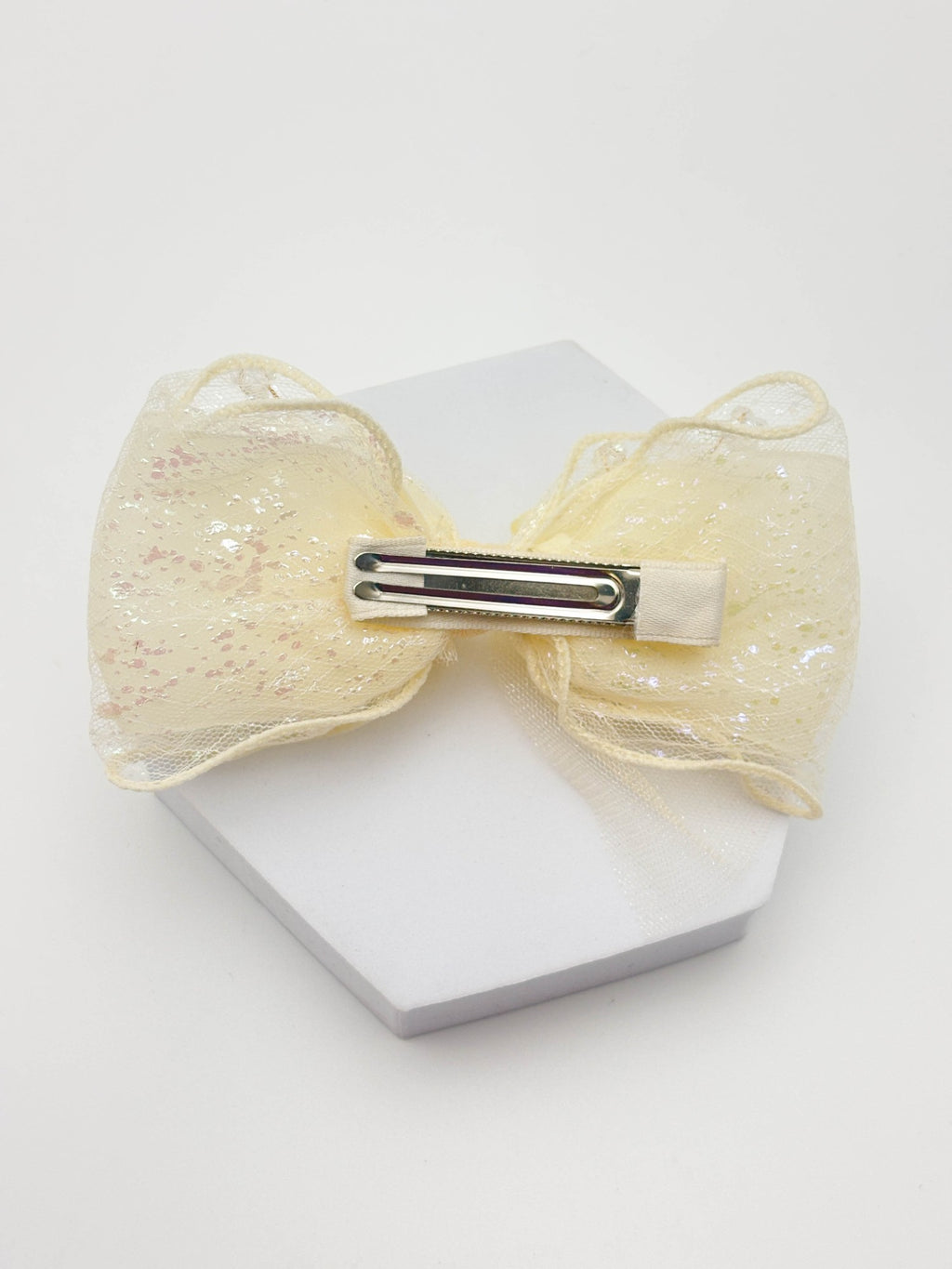 Golden Organza Bow | Petite & Posh