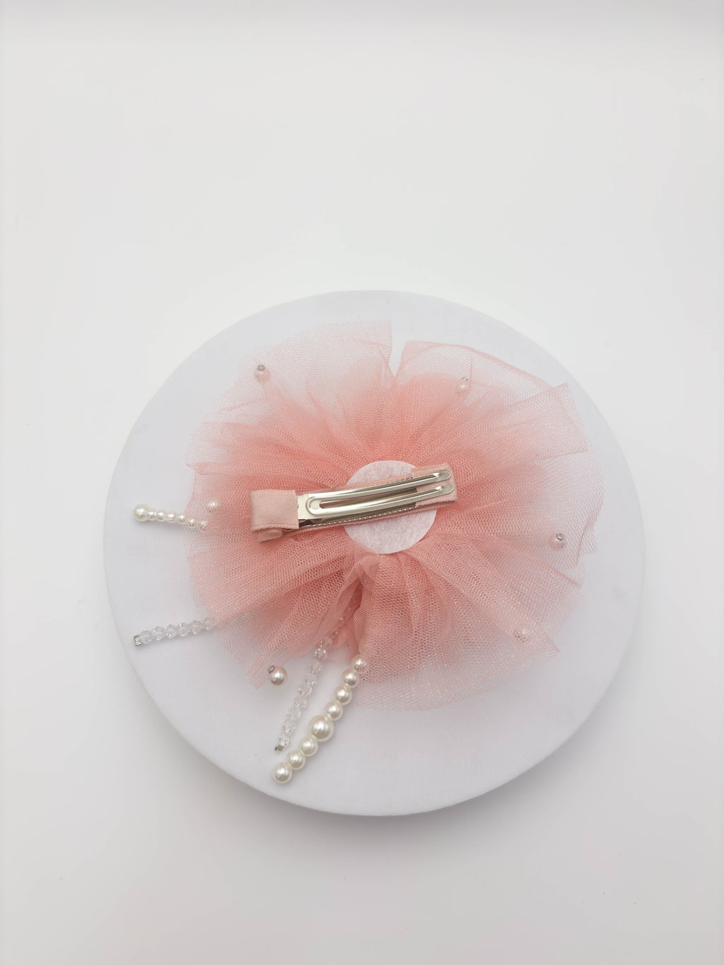 Pearl Bow Hair Clip | Petite & Posh