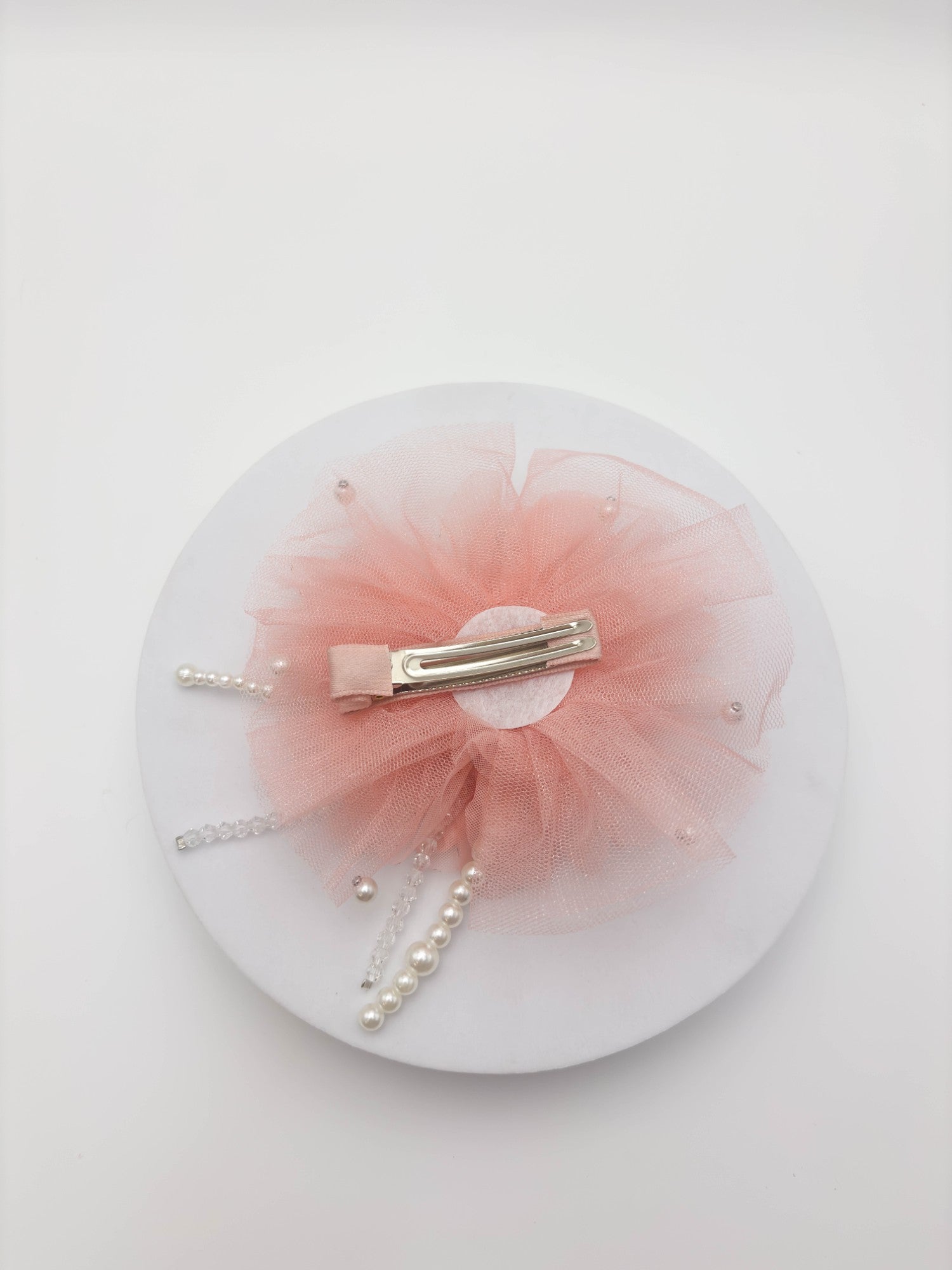 Pearl Bow Hair Clip | Petite & Posh