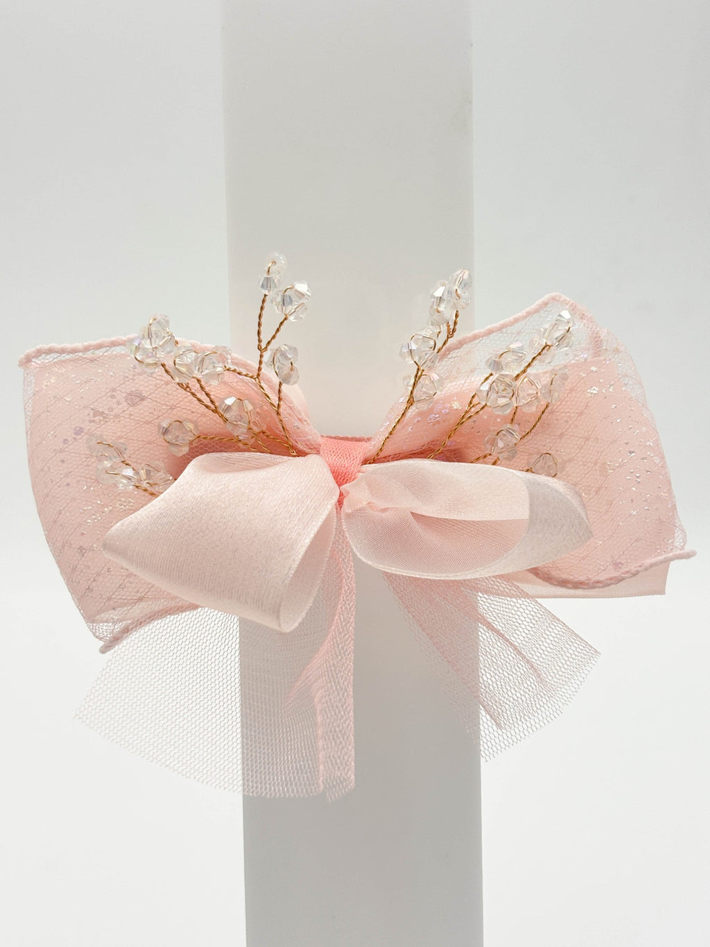 Golden Organza Bow | Petite & Posh