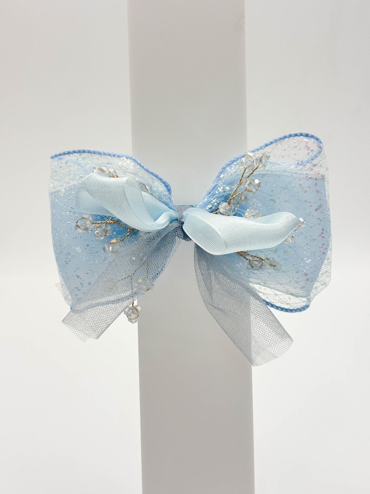 Golden Organza Bow | Petite & Posh