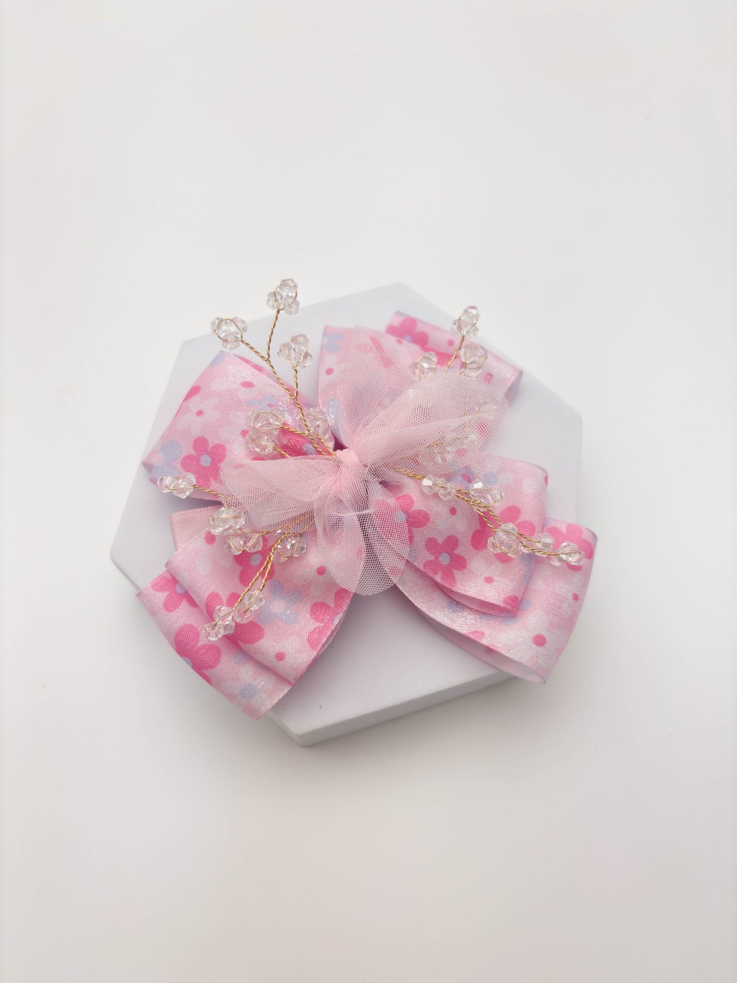 Floral Hair Bow