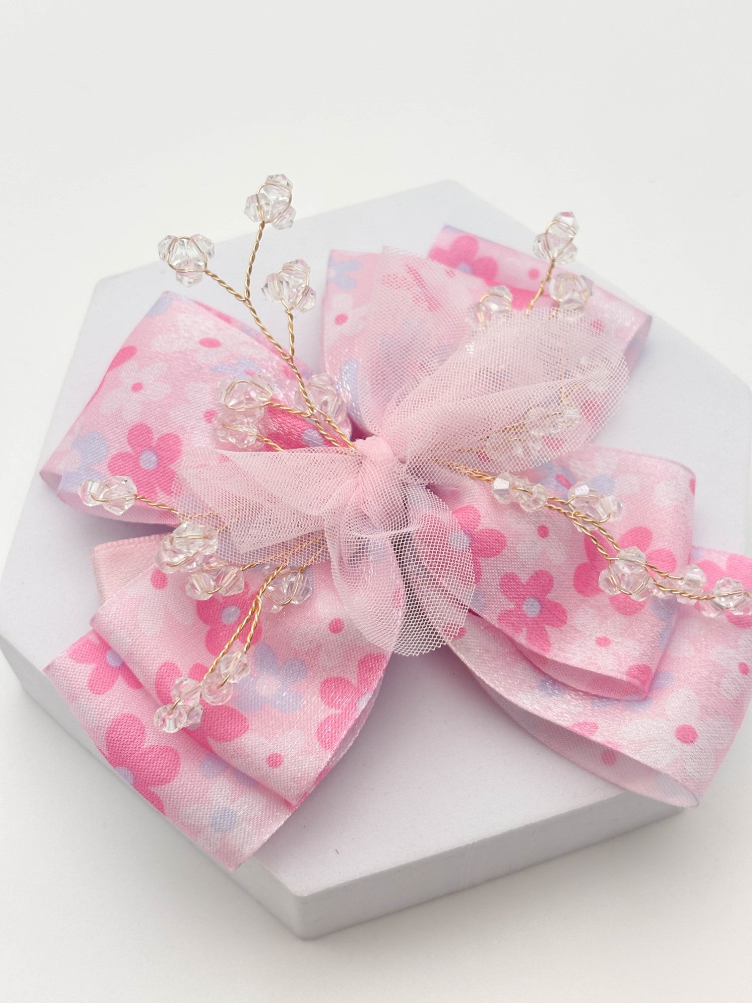 Floral Hair Bow