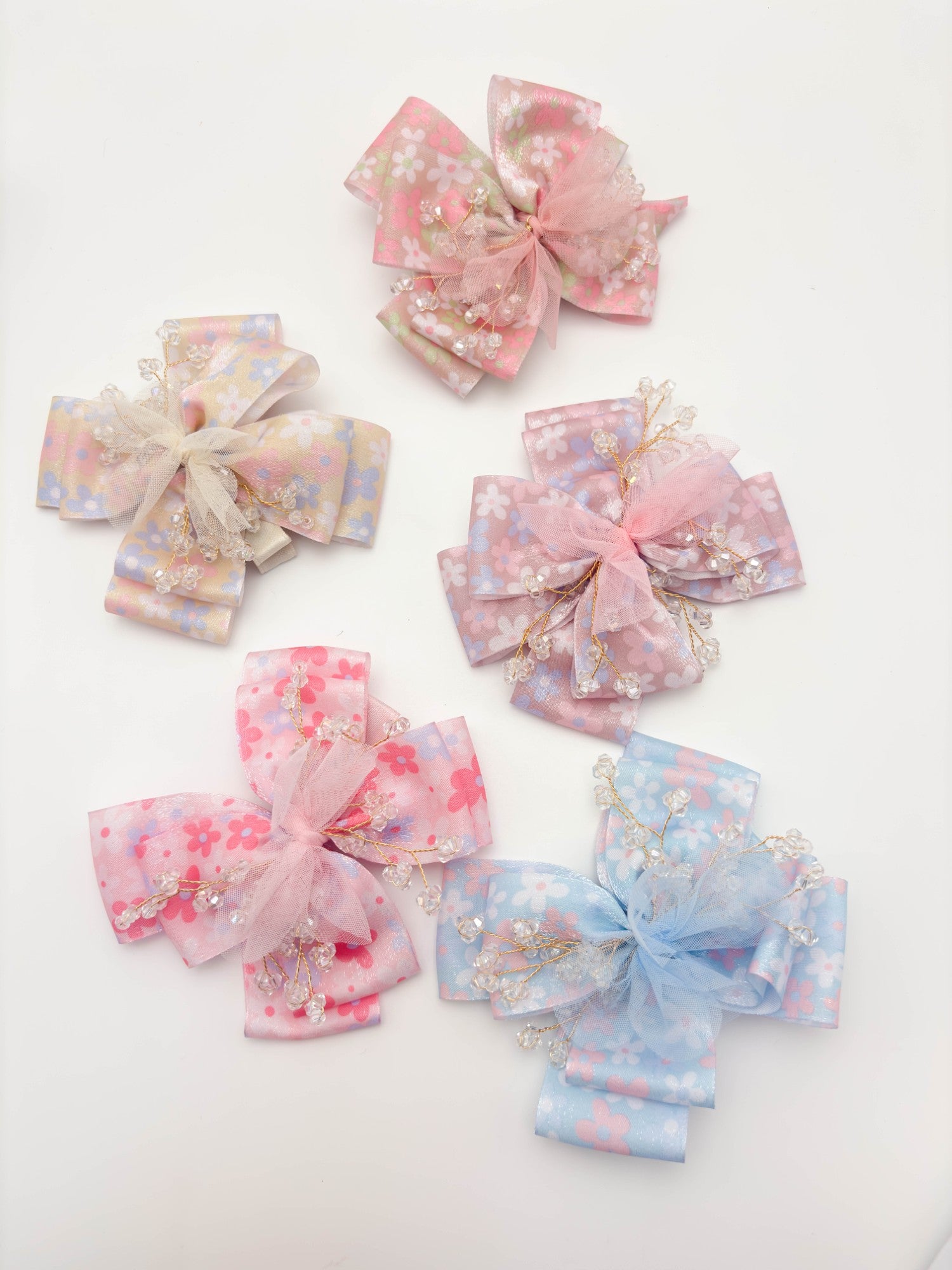 Floral Hair Bow