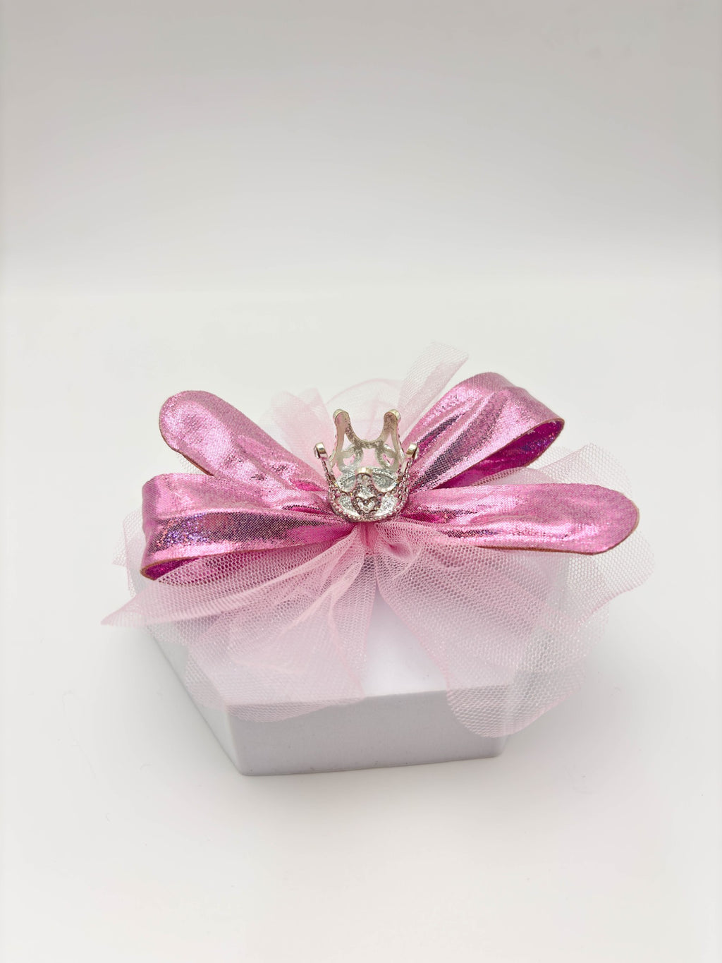 Crown Bow Hair Clip