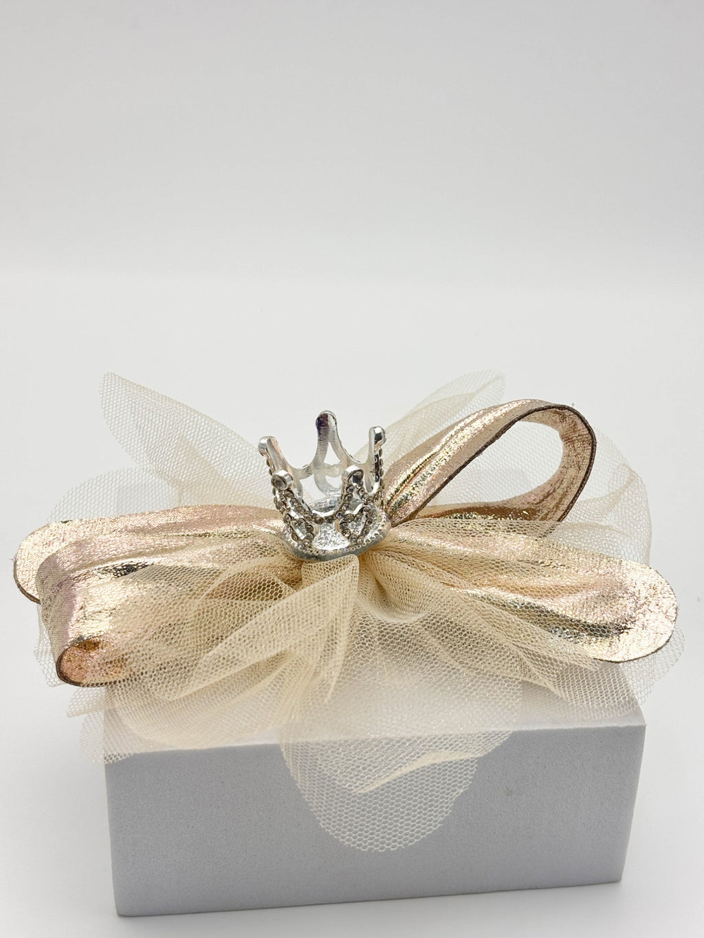 Crown Bow Hair Clip