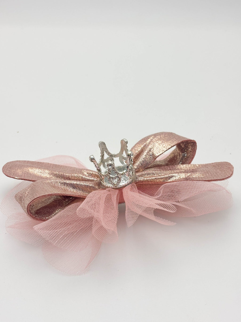 Crown Bow Hair Clip